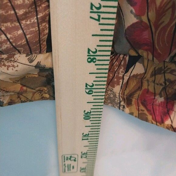 Vtg Fuda International Womens Silk Jacket 2X Colorful Tropical Buttery Soft Boho - Picture 4 of 9
